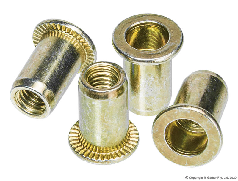 Nutsert M10 Poly Nut Steel (pack of 50)